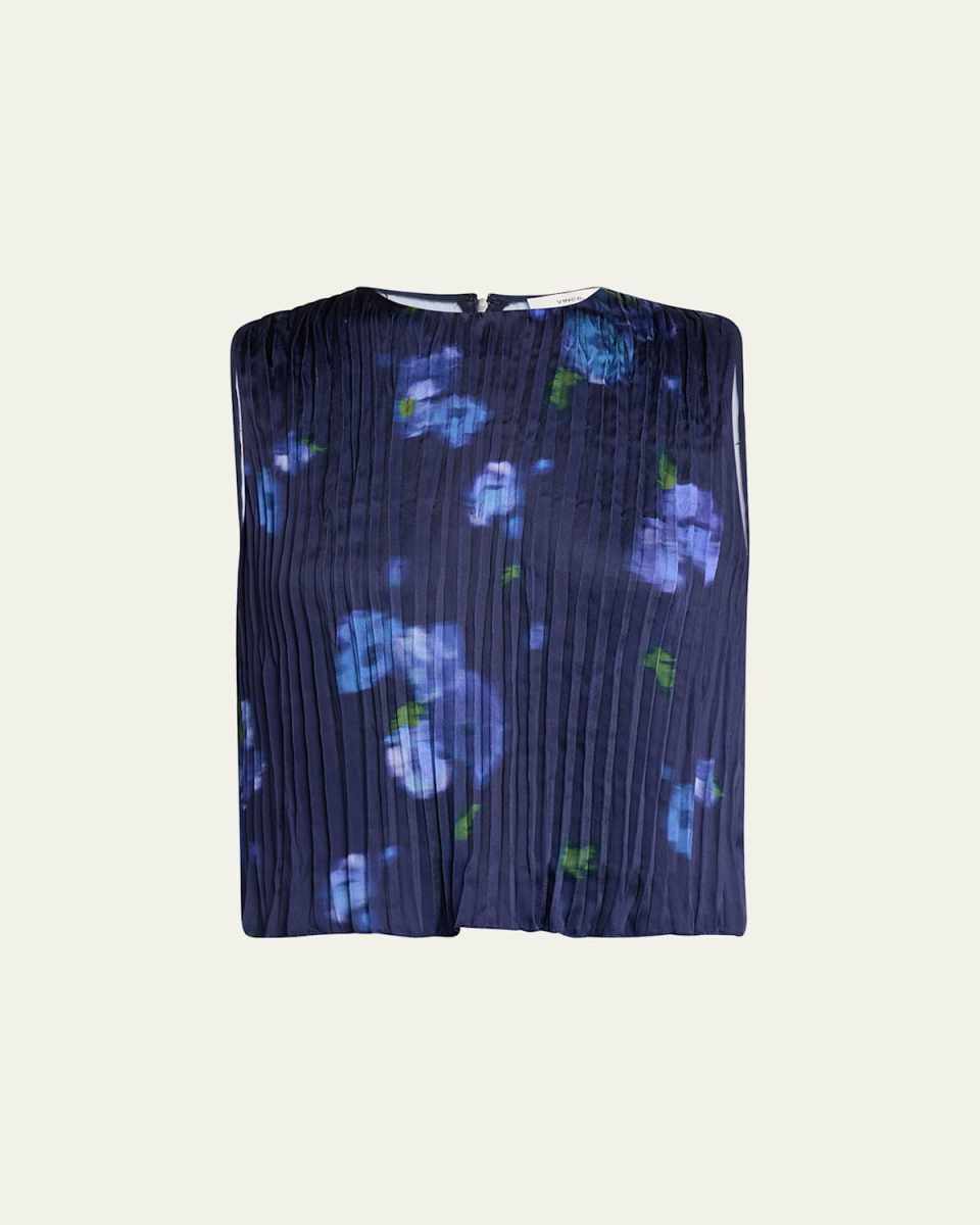 Blurred Poppy Top